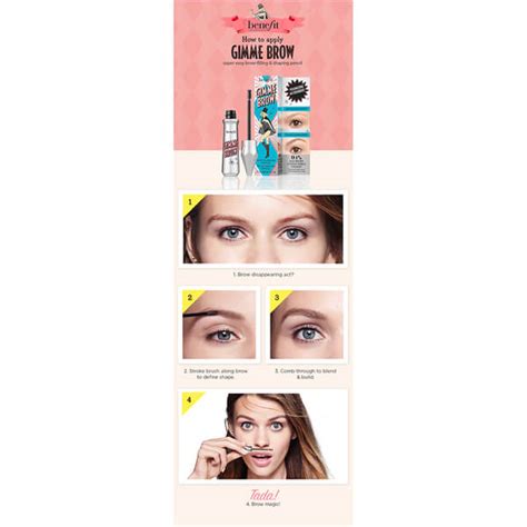 benefit Gimme Brow (Various Shades) | Free Shipping | Lookfantastic