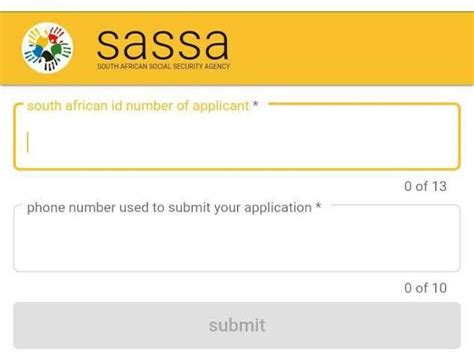 SASSA Online Application for R350 Grant - How to Submit Online