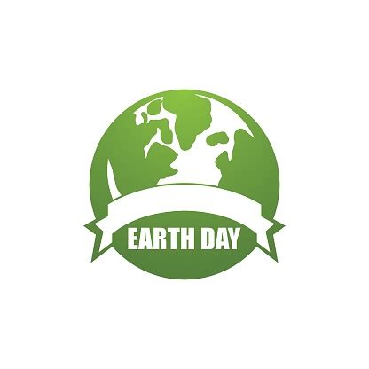 Earth Day Ecology Logo Vector Template Stock Illustration - Download Image Now - Abstract, April ...