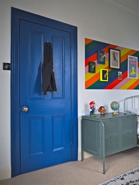 Add Colour In Your Home With The Painted Interior Door Trend — MELANIE ...