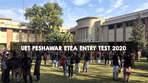 UET Peshawar ETEA Entry Test for Engineering 2020