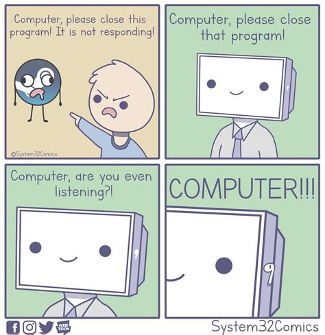 I Illustrated Another 20 Funny Computer Comics That Everyone Will Find Relatable | Computer ...