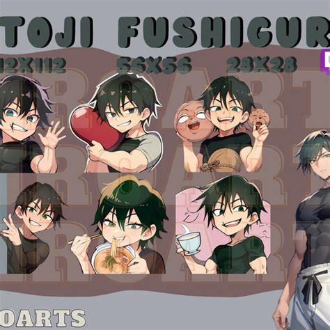 Jujutsu kaisen megumi emotes - Etsy.de