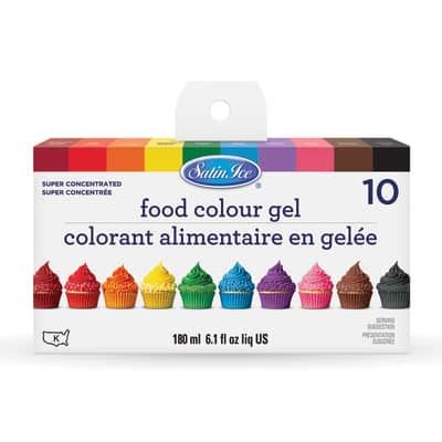 Satin Ice® Food Color Gel, 10ct. | Michaels