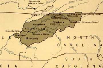 The Lost State of Franklin | NC DNCR