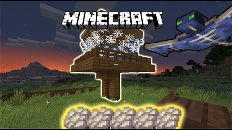 How to make phantom membrane farm(minecraft). Simple way YouTube