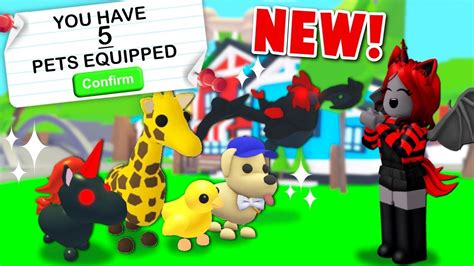 You can now have UNLIMITED PETS OUT in Adopt Me! | Roblox - YouTube