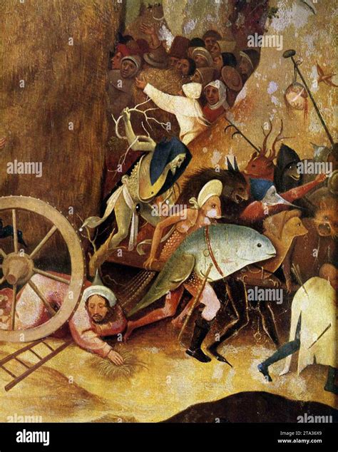 Triptych of Haywain (detail) 1500-02 by Hieronymus Bosch Stock Photo - Alamy