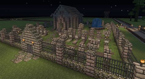 MineGraveyard | Minecraft houses, Minecraft, Minecraft buildings