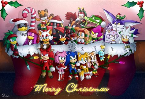 Sonic Christmas Wallpapers - Top Free Sonic Christmas Backgrounds - WallpaperAccess