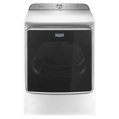 Maytag 9.2 cu. ft. Gas Front Load Dryer in White-MGDB955FW - The Home Depot