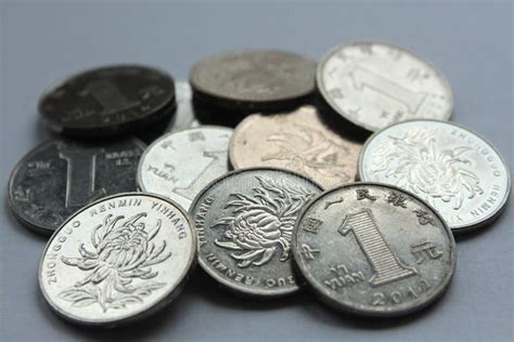 Chinese Yuan coins stock photo. Image of account, investor - 60988852