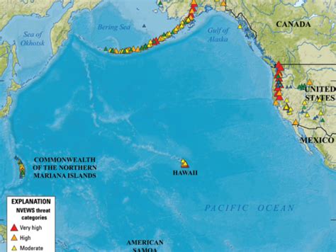 The USGS Has Just Listed These 18 North American Volcanoes as "Very ...