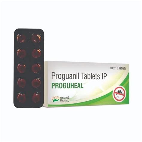 Proguanil 100mg - Proguheal, 10 X 10 Tablets at Rs 50/stripe in Mumbai | ID: 2849510976262