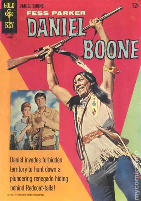 Daniel Boone (1965 Gold Key) comic books Shawnee Indians, Delaware ...