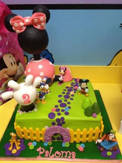 Minnie Mouse clubhouse cake - Decorated Cake by Cakes by - CakesDecor