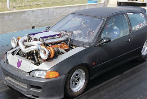 Honda Civic Twin Turbo Kit