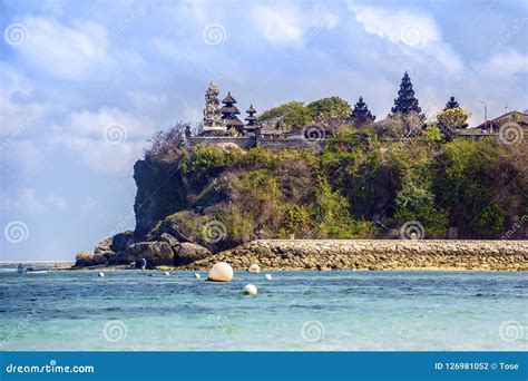 Pantai Pandawa Beach And Temple On A Cliff, Bali, Indonesia Royalty-Free Stock Image ...