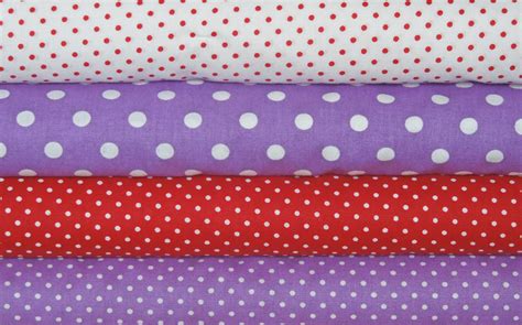 Purple Small Polka Dot Cotton Fabric, White on Purple Micro Dot Fabric – Fabric and Ribbon