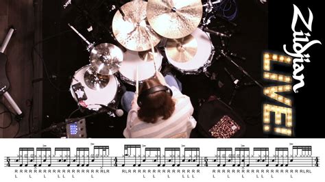 JD Beck - Zildjian LIVE! Transcription (Full Band Audio) - YouTube