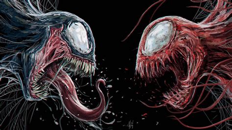 Venom, Spider-man e Carnage in questa ispirata fan art di Venom 2