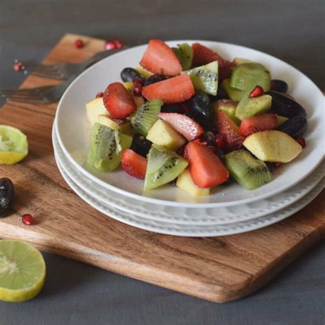 Vegan Fruit Salad - Motions and Emotions