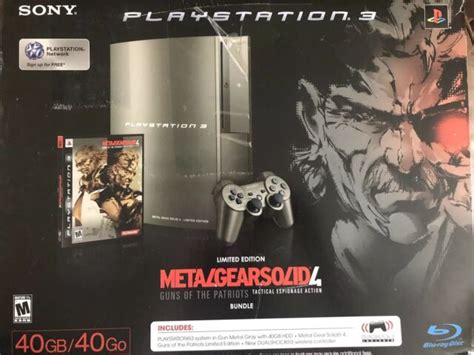 Metal Gear Solid 4 Limited Edition Playstation 3 Console | eBay