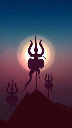 Shiva Trishul iPhone Wallpaper 4K iPhone Wallpapers Wallpaper Download | MOONAZ