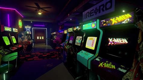 Retro Arcade Room Live Wallpaper - WallpaperWaifu