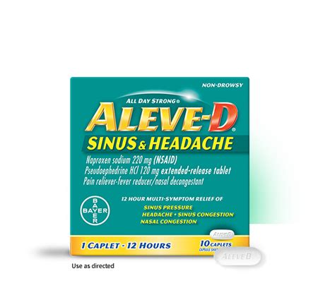 Aleve D Sinus & Headache Caplets Reviews 2020