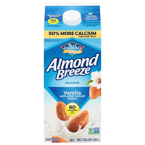 Almond Breeze Vanilla Milk Nutrition Facts | Besto Blog