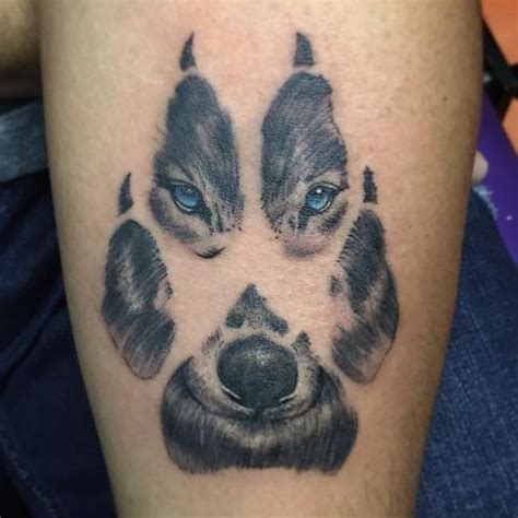 - Best Tattoos Ideas | Wolf paw tattoos, Wolf print tattoo, Pawprint tattoo