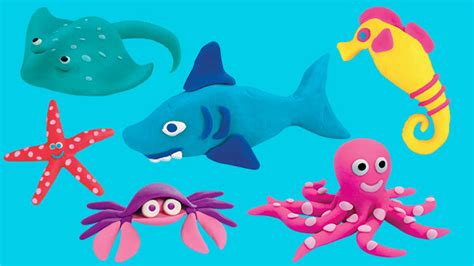 Play-Doh Under the Sea Creatures collection