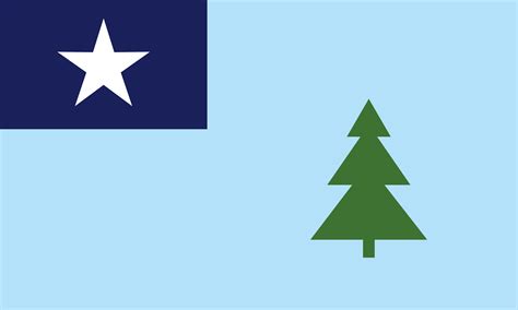 Maine State Flag Redesign! : r/vexillology