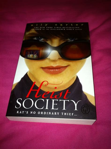 A Book And A Brew: Heist Society by Ally Carter