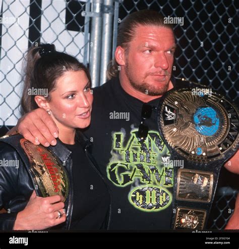 Stephanie Mcmahon And Triple H 2000