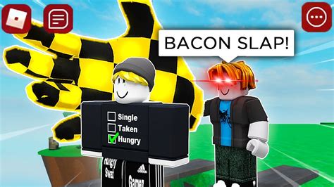 Roblox SLAP BATTLES👏— Funny Moments (BACON TROLL) - YouTube