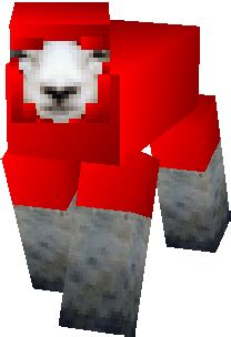 Red realistic sheep | Nova Skin