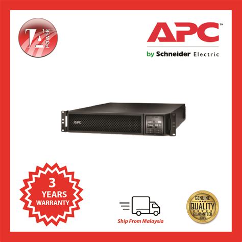 [LIMITED STOCK] APC Smart-UPS On-Line, 1000VA/1000W, Rackmount 2U, 230V ...