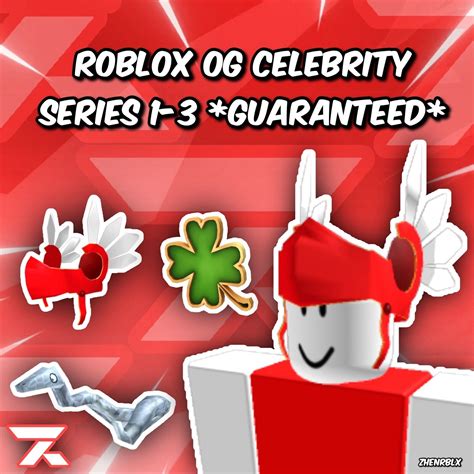 ROBLOX OG (Red Valk Series) Celebrity Series 1-3 Toy Code! FAST DELIVERY! | eBay