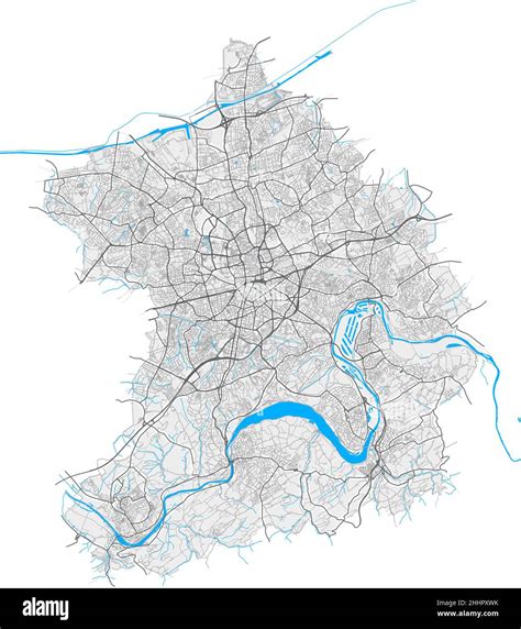 Essen germany map hi-res stock photography and images - Alamy