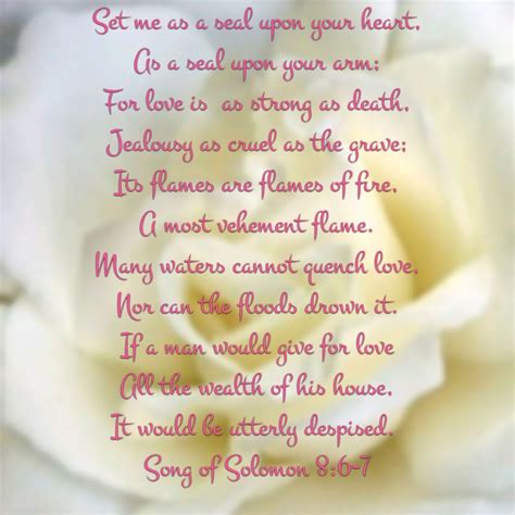 Song of Solomon 8:6-7