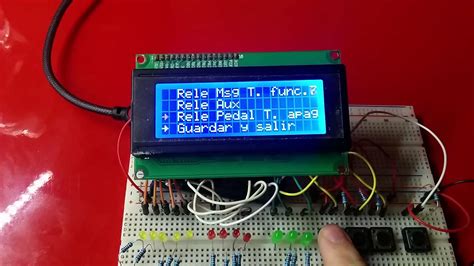 Arduino LCD Menu: Test1 - YouTube