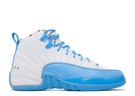 Jordan 12 Retro GS 'Emoji' - Air Jordan - DQ4365 114 - white/university ...