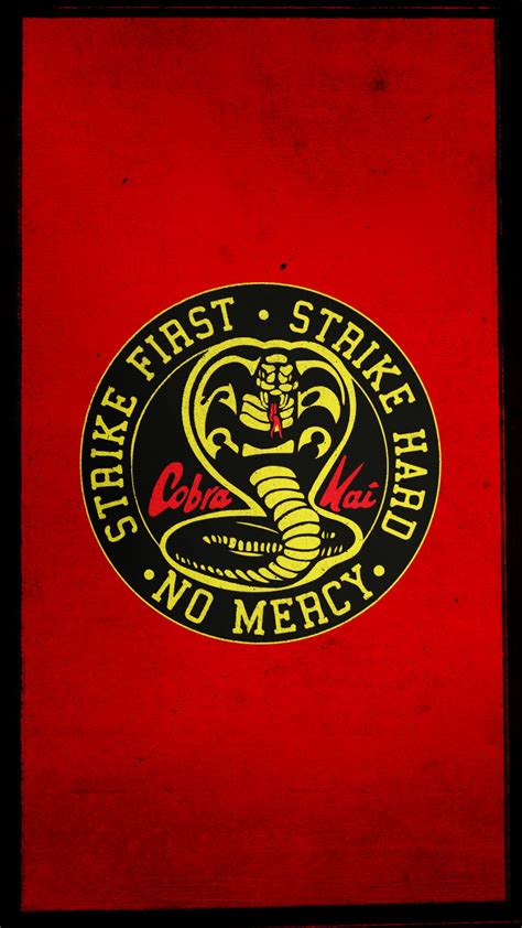 Phone Wallpaper/Background - Cobra Kai Logo - Cobra Kai Photo (43797551 ...