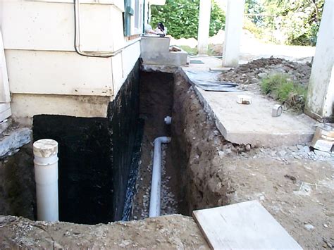 Exterior Foundation Footing Drain for Crawl Space - Allied ...