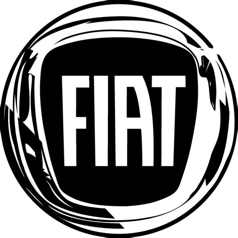 Fiat Logo Black and White – Brands Logos