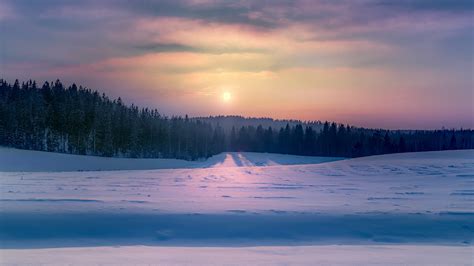 landscape, Nature, Winter, Sky, Snow Wallpapers HD / Desktop and Mobile ...