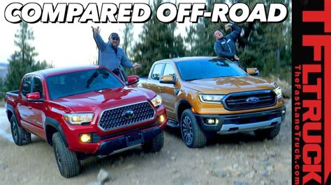 2019 Ford Ranger FX4 vs Toyota Tacoma: Which Truck Is Better Off-Road ...