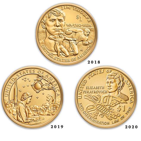 The Complete Sacagawea Golden Dollar Coin Collection